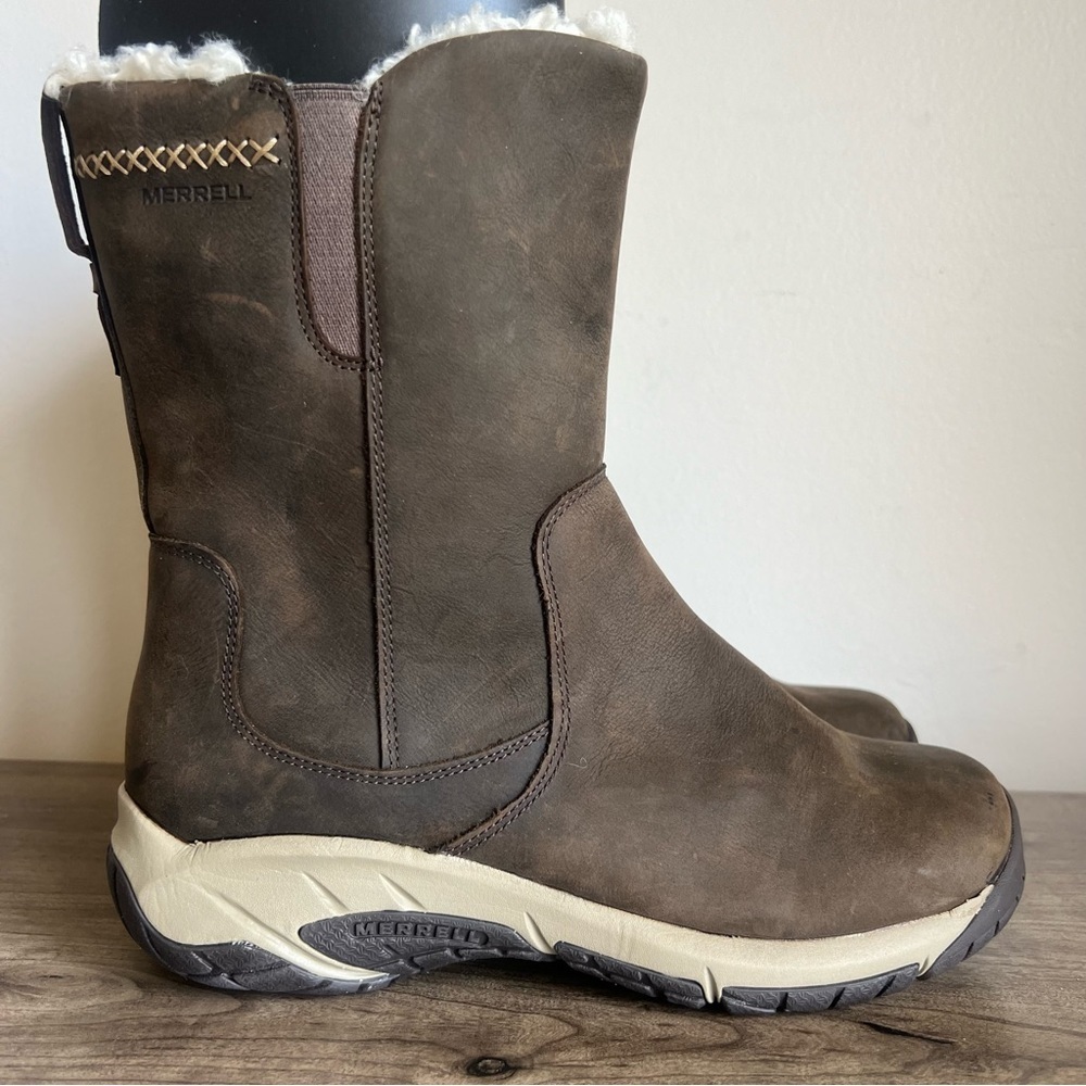Merrell Encore 4 Tall Zip Polar Women's Winter Boot Size 9 Wide SKU#24246